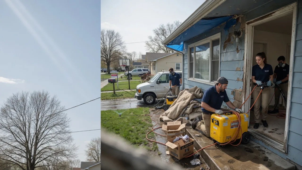 Basement Flood Cleanup in Crane, OR near me